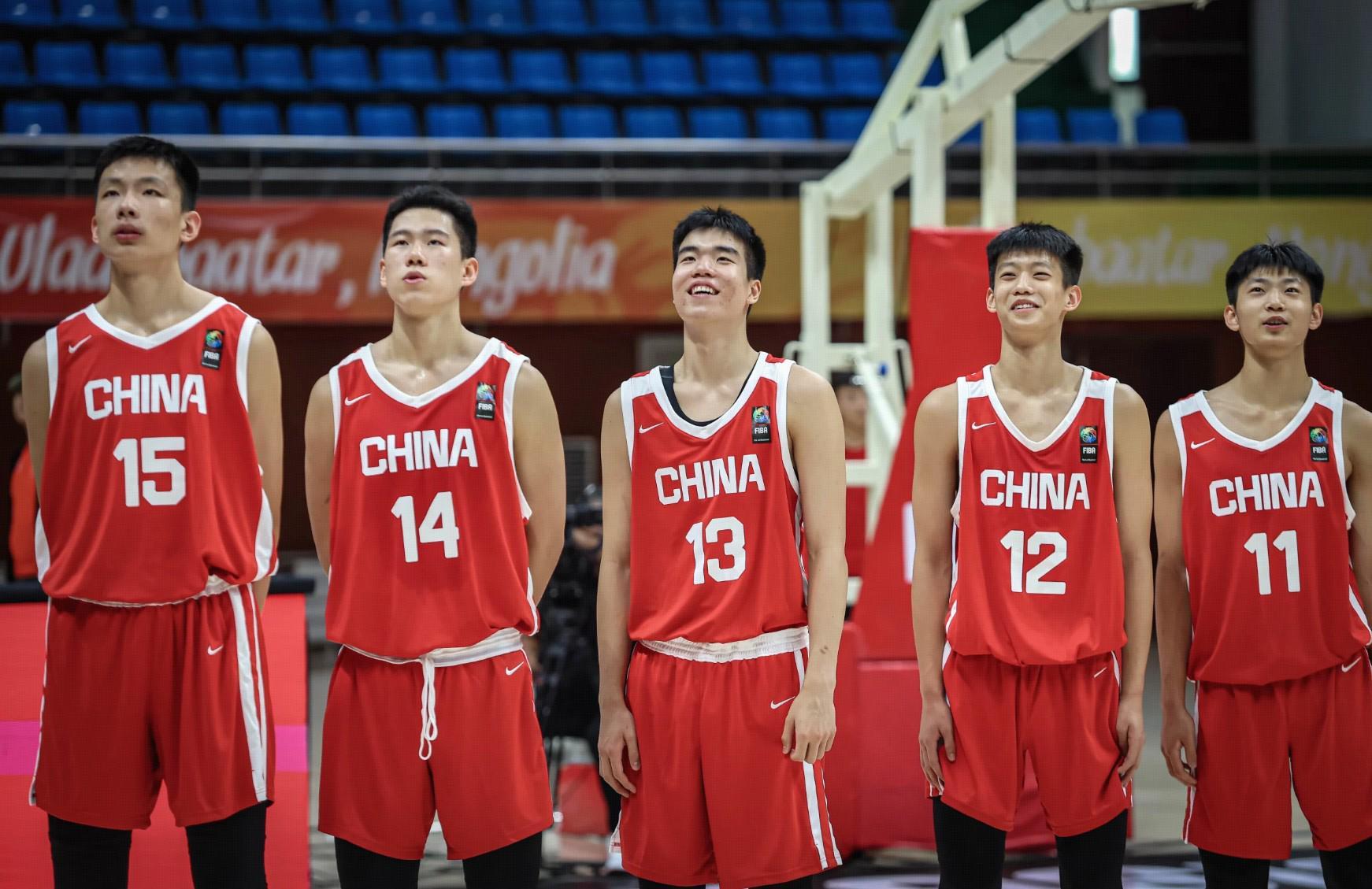 绝对统治力，中国男篮U16两场小组赛累计净胜114分